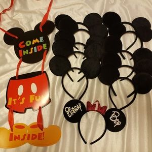 Mickey Mouse Birthday Party Set